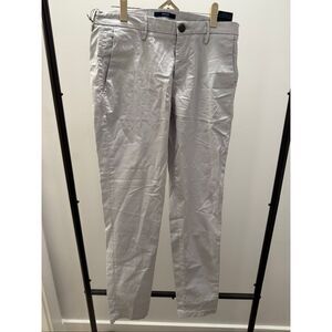 Boggi Milano Men’s Slim Fit Stretch Chino Pants NWT Gray